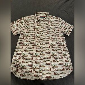 Burlebo XL Performance Button Up